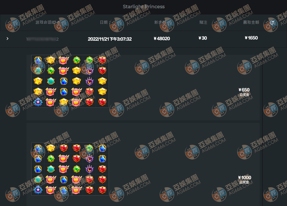pp星光公主玩家注单4