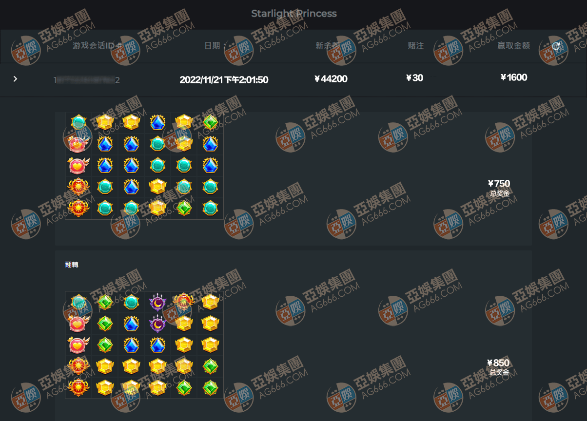 pp星光公主玩家注单5