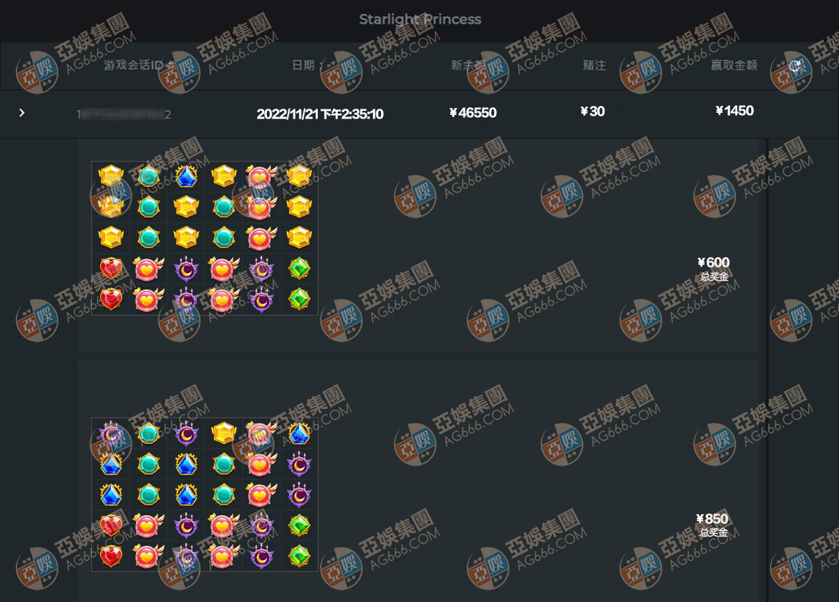 pp星光公主玩家注单6